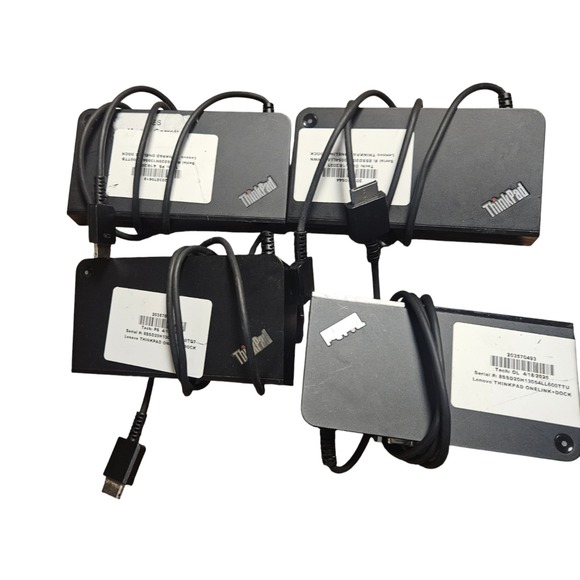 Lot of 6 Lenovo ThinkPad OneLink+ Plus DU9047S1 Docking Station No AC Adapter - Picture 7 of 8